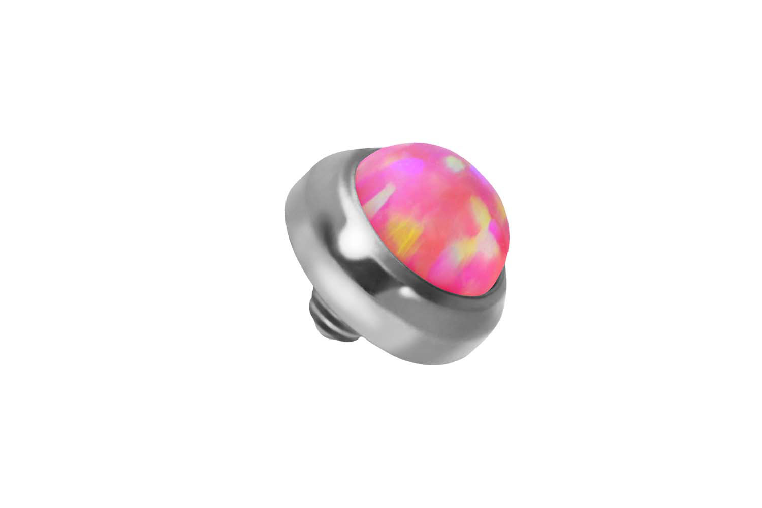 Titan Dermal Anchor Aufsatz DISC + SYNTHETISCHER OPAL ++SALE++ von Piercingline